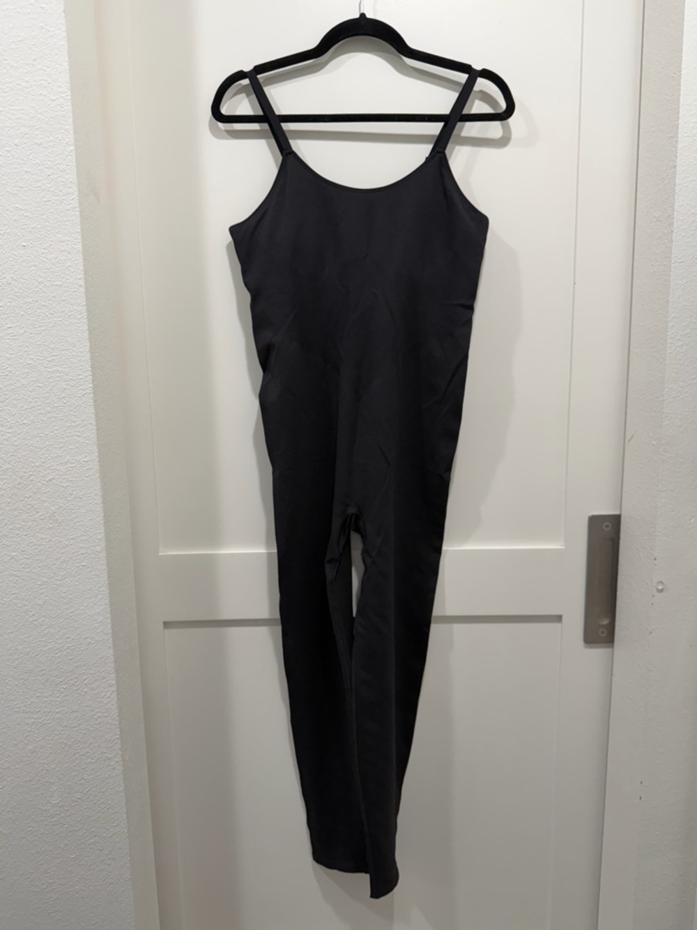 PINK Victoria’s Secret Black Jumpsuit L Stretch One Piece